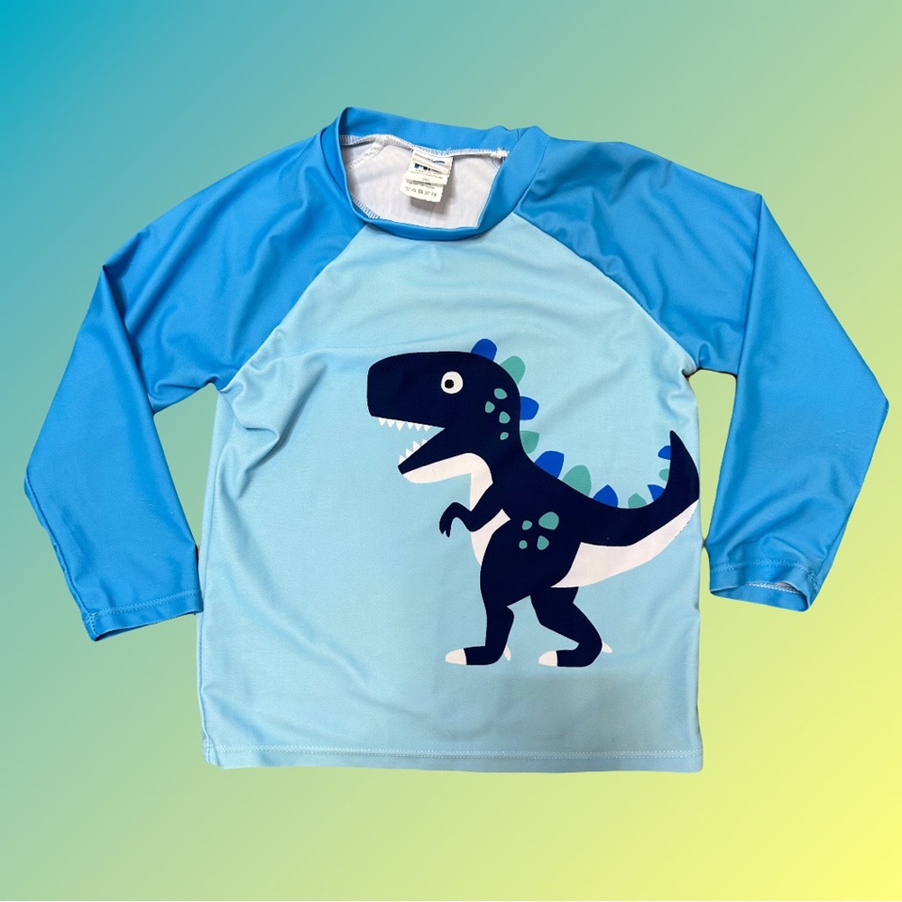 Boy’s Dinosaur Swim Shirt